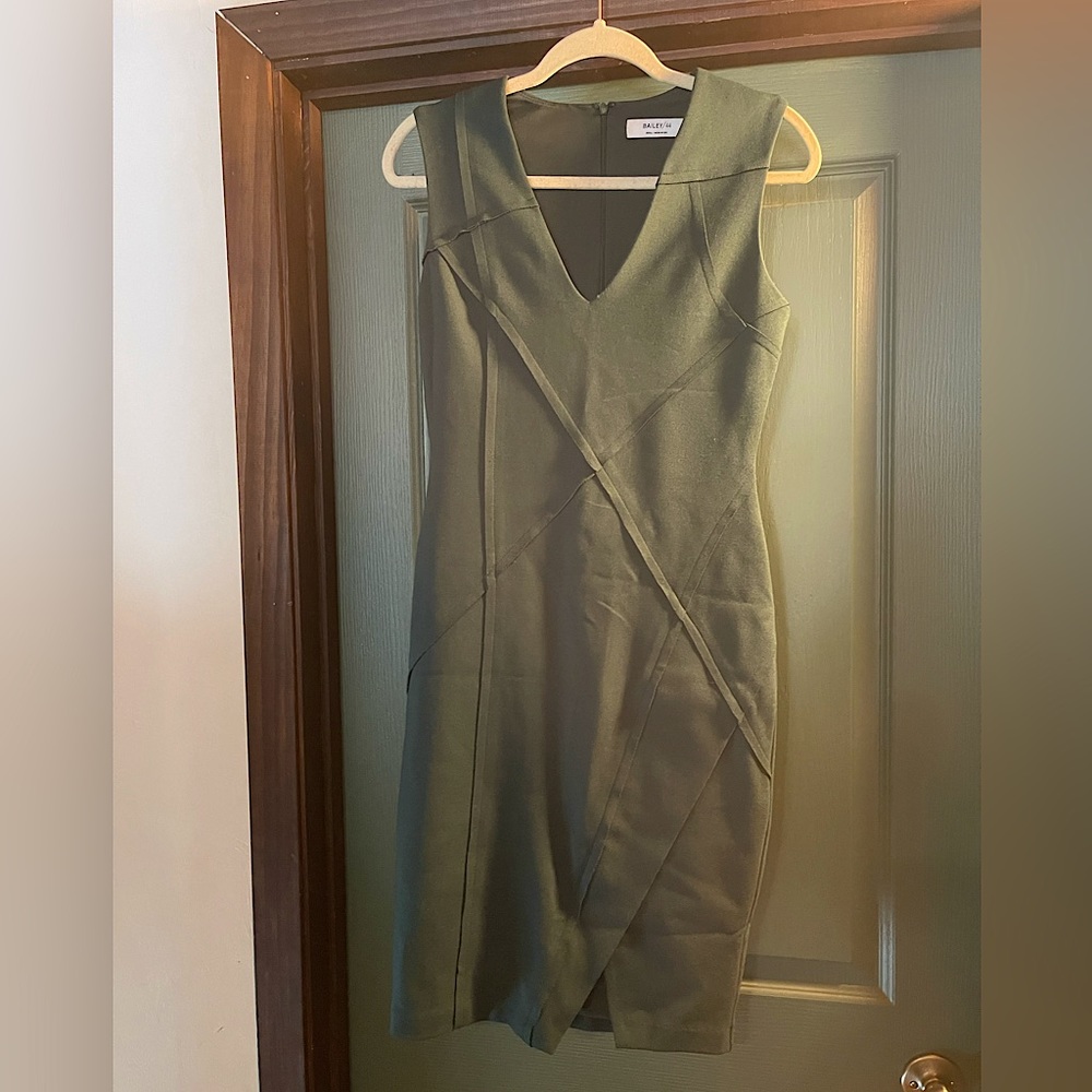 Bailey 44 dress in forest green